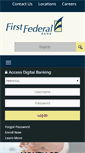 Mobile Screenshot of firstfederalbanknc.com